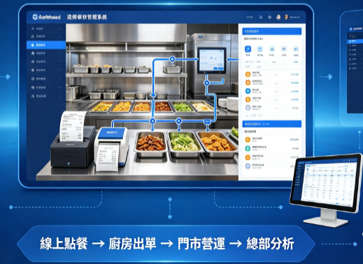 總部後台跨店營運報表
