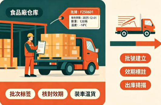 食品廠出貨效期控管