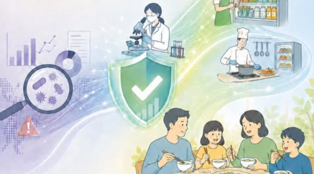 中央廚房食材驗收：一批食材分送多所學校的批號對應